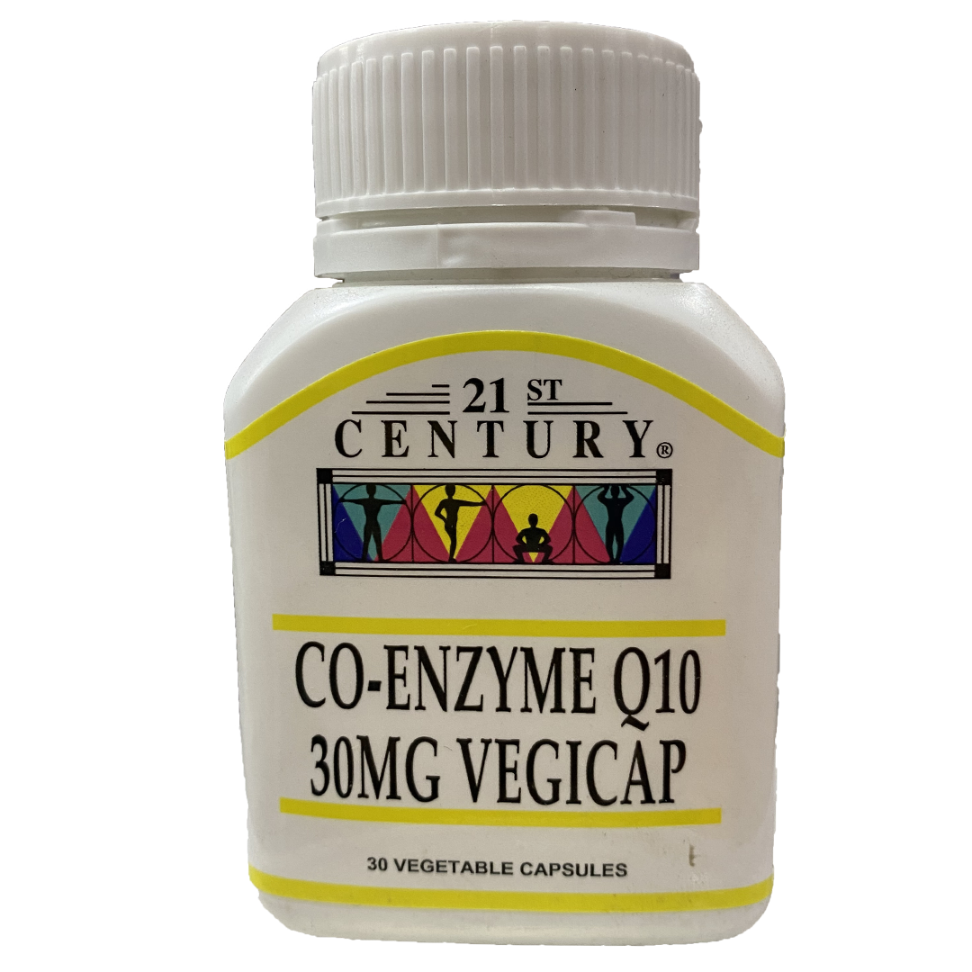 21st Century Co-Enzyme Q10 30MG 30'S