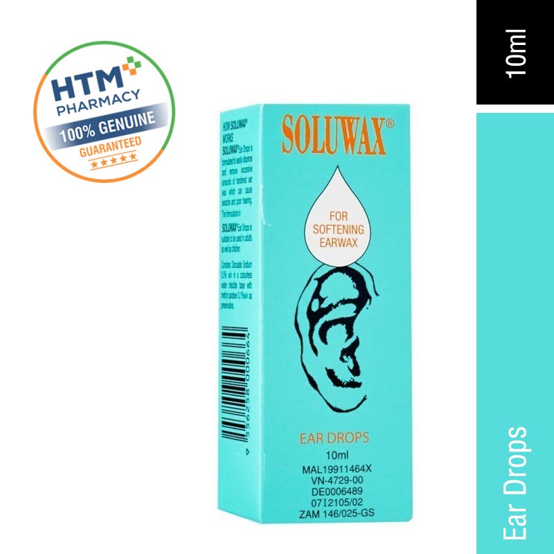 SOLUWAX EAR DROPS 10ML