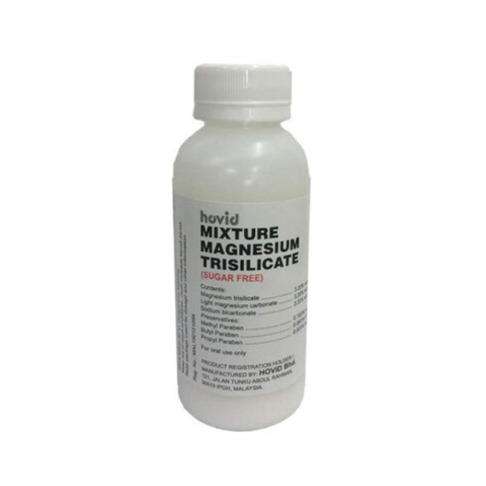 HOVID MIXTURE MAGNESIUM TRISILICATE 120ML