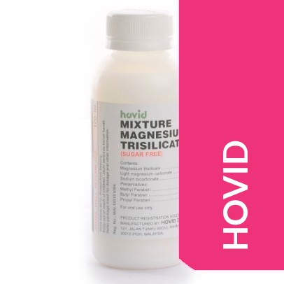 HOVID MIXTURE MAGNESIUM TRISILICATE 120ML