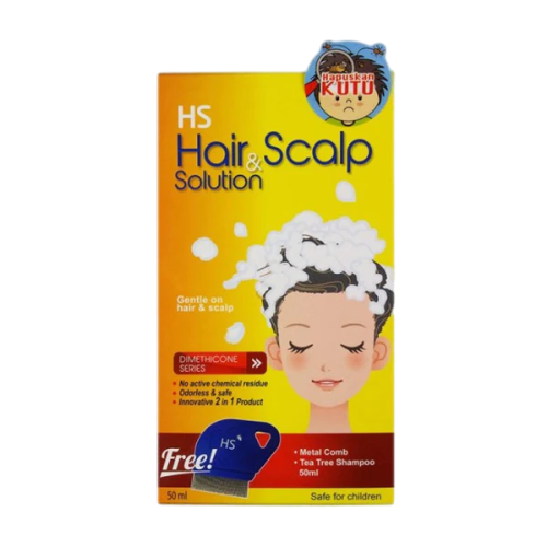 Hs Hair & Scalp Solution 50ml x 2