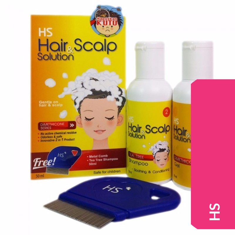 Hs Hair & Scalp Solution 50ml x 2