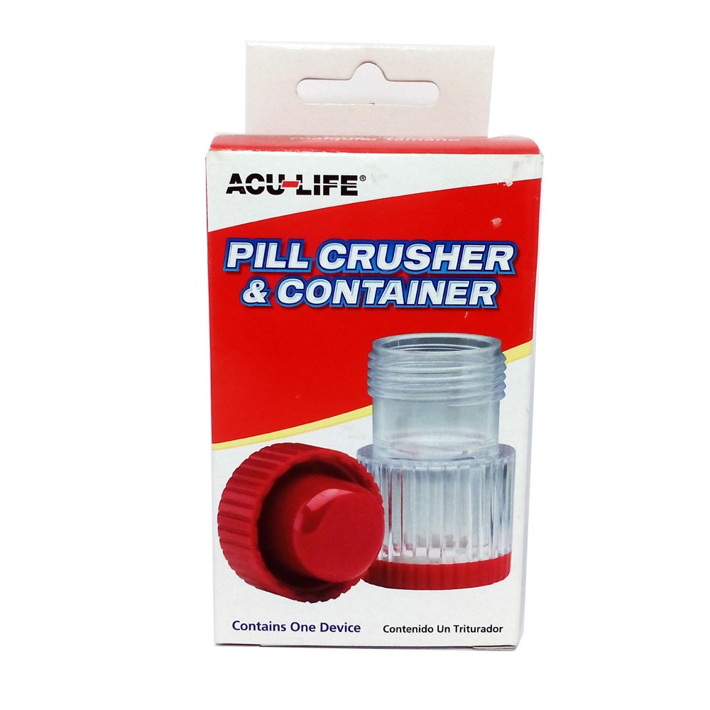 Acu-Life Pill Crusher & Container