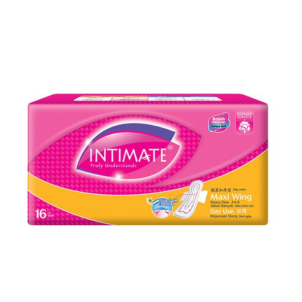 INTIMATE DAY USE MAXI WING 16'S P15