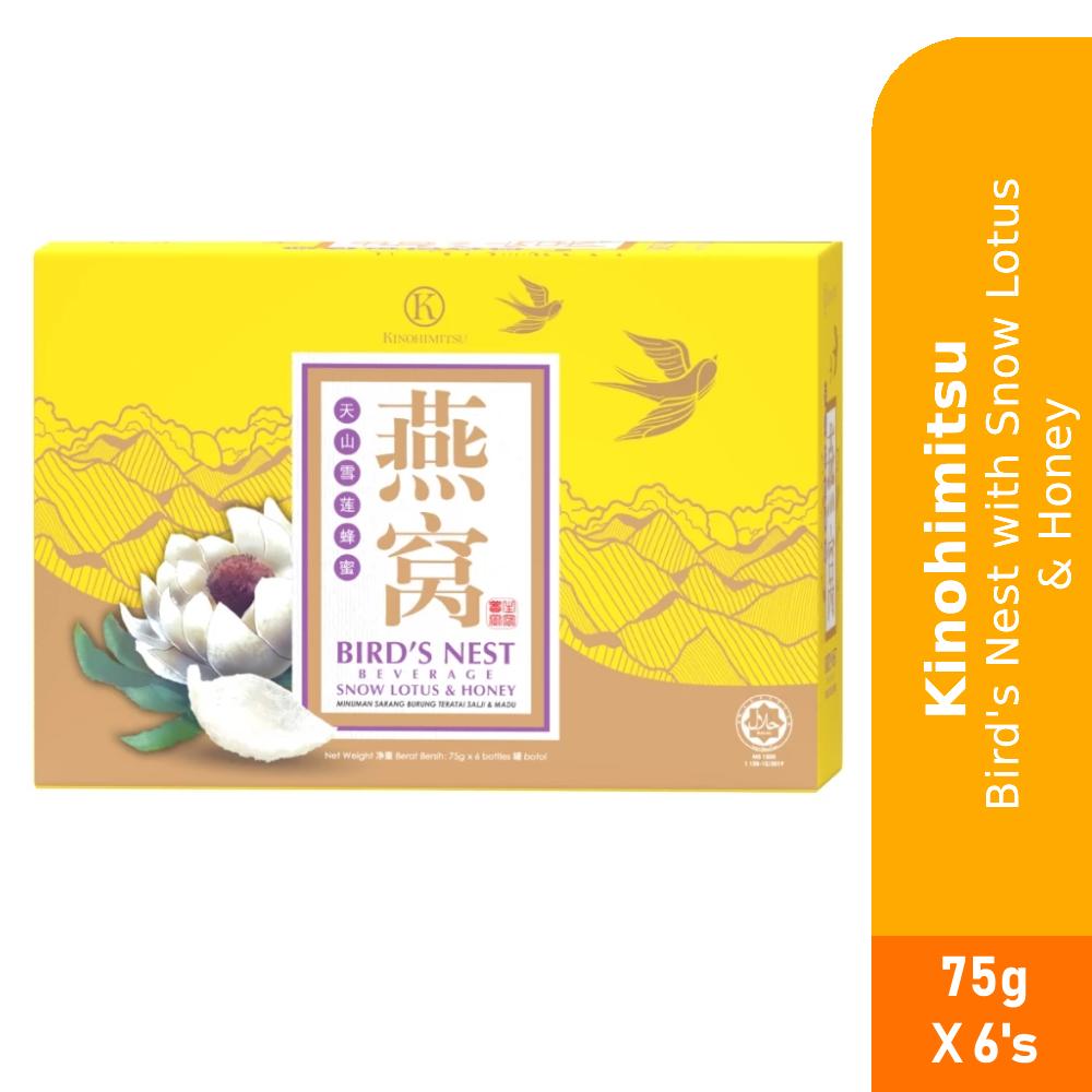 Kinohimitsu Snow Lotus Bird'S Nest 75ML X 6'S