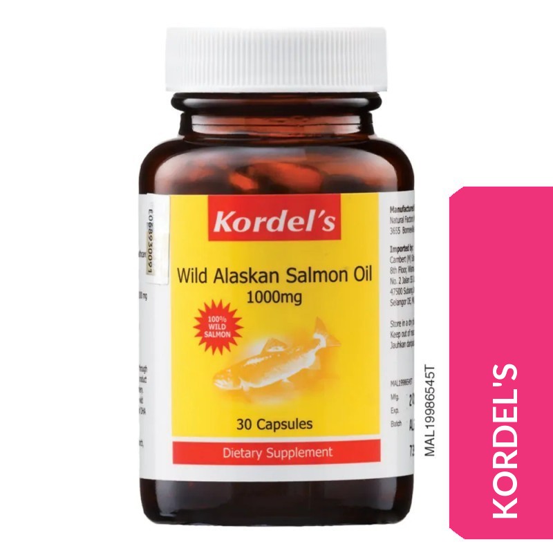 Kordel'S Wild Alaskan Salmon Oil 120'S