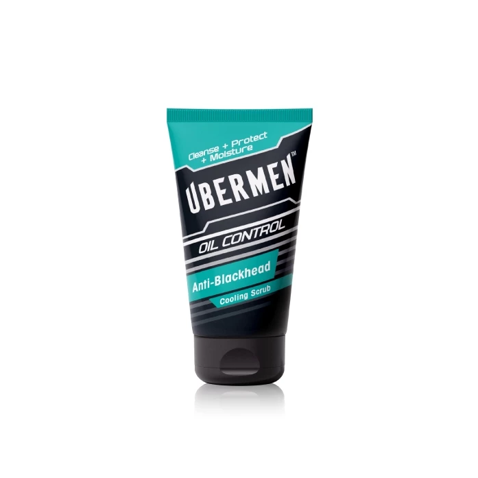 UBERMEN OIL CONTROL ANTI BLACKHEAD COOLING FACIAL SCRUB 100ML