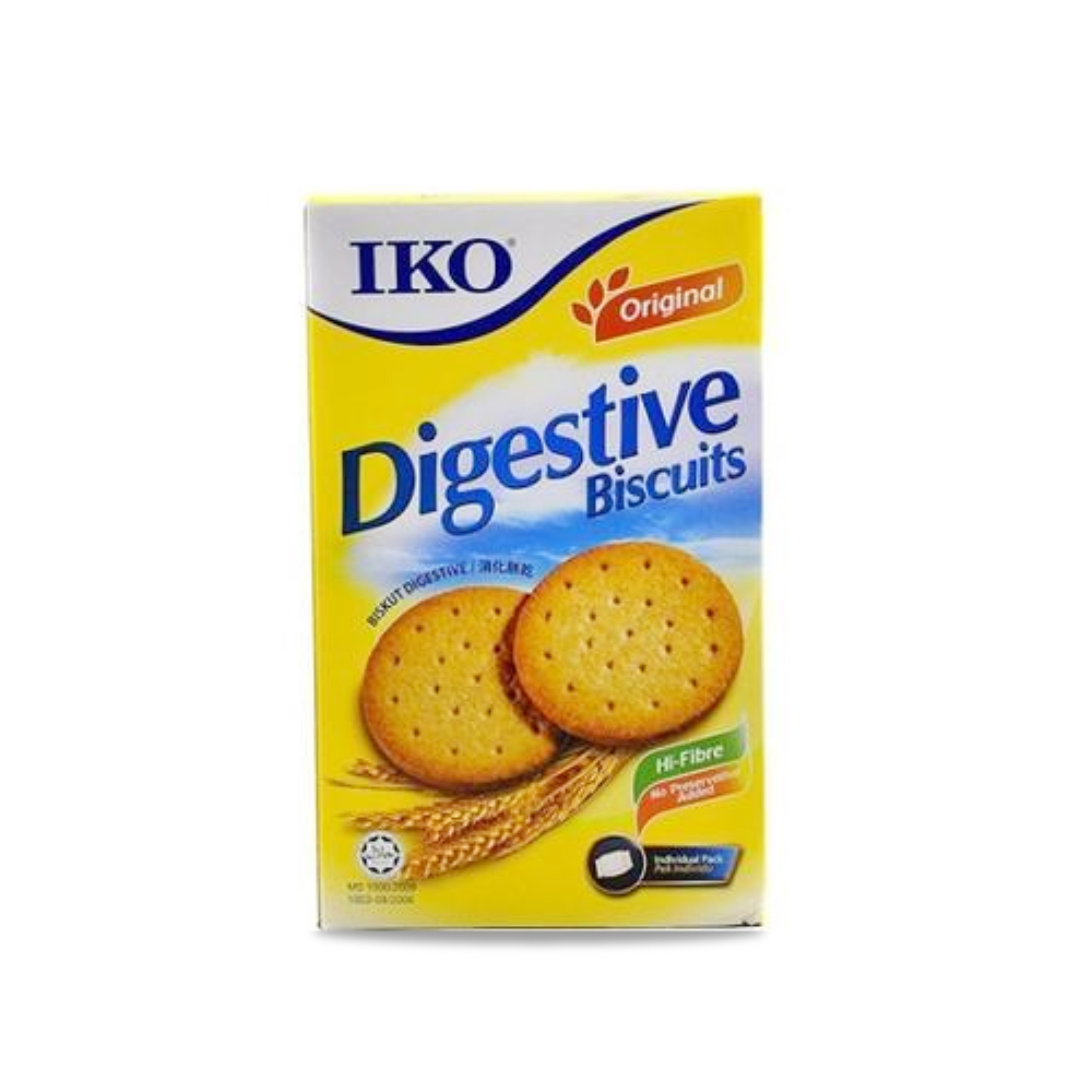 IKO Digestive Biscuit 200g for High Fibre Biscuit, Diet Biscuits, Biskut Digestive