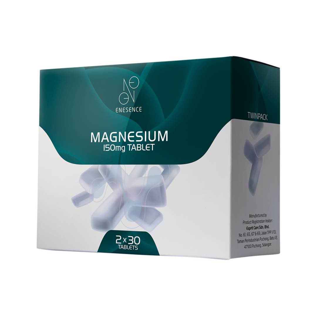 ENESENCE Magnesium 150mg Tablet 30's X 2 for Magnesium Supplement