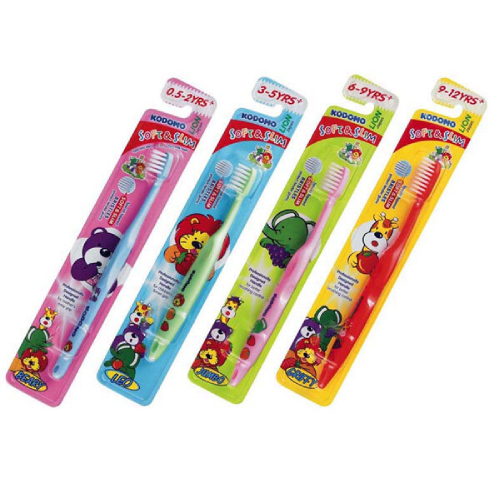 KODOMO LION TOOTHBRUSH SOFT & SLIM (6YRS-9YRS)