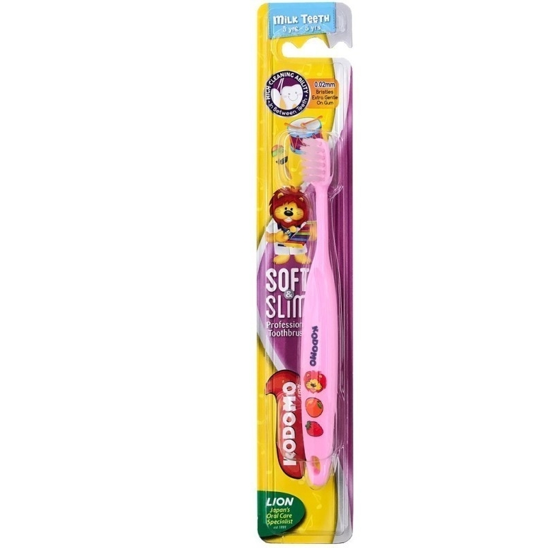KODOMO LION TOOTHBRUSH SOFT & SLIM (3YRS-5YRS)