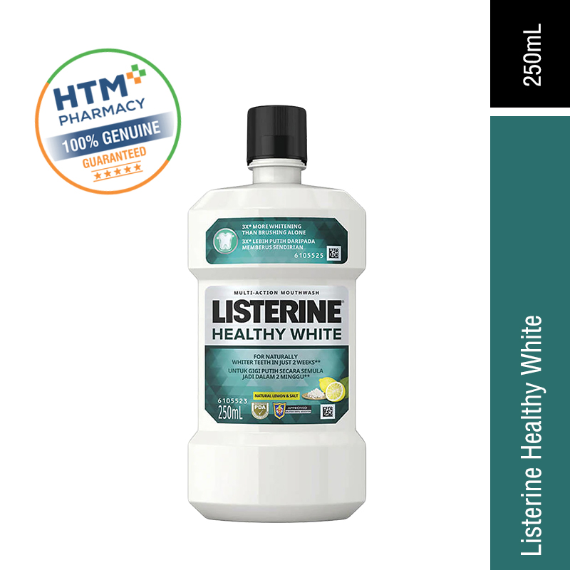 Listerine Healthy White 250ml