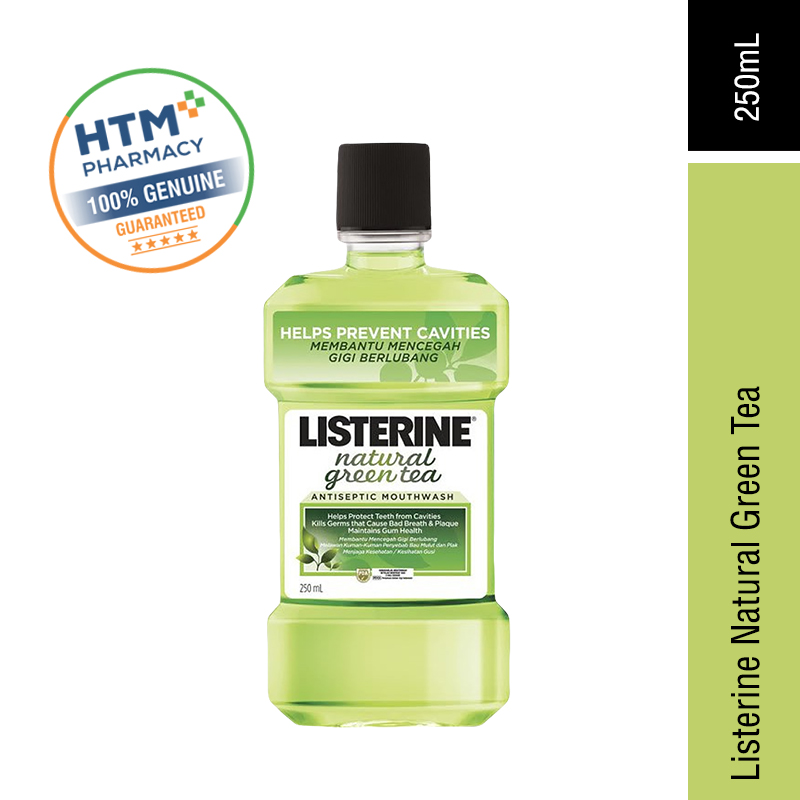 Listerine Natural Green Tea 250ML