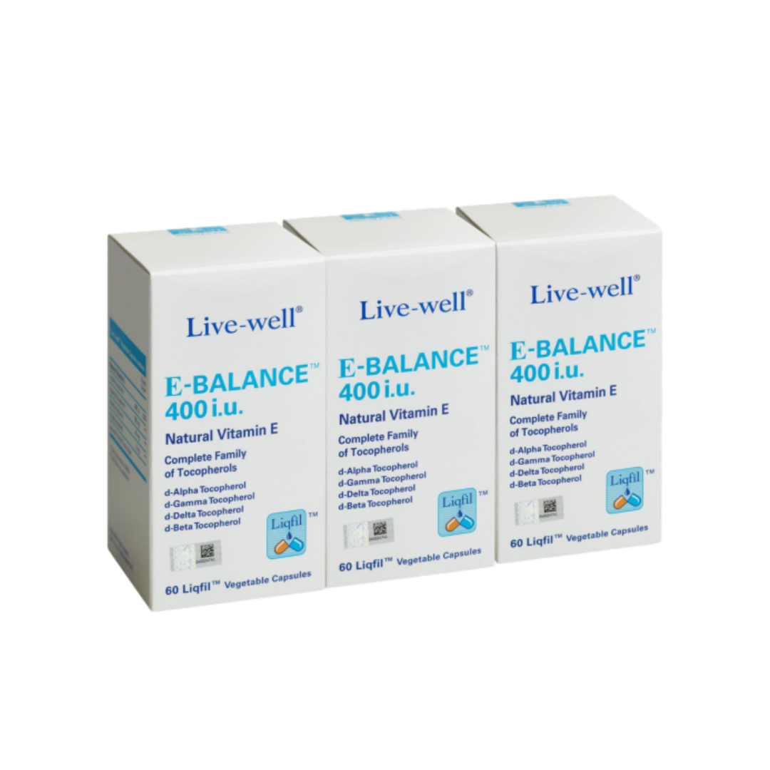Live-Well E-Balance 400IU 60'S x 3