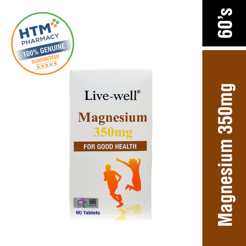 Live-Well Magnesium 350MG 60'S