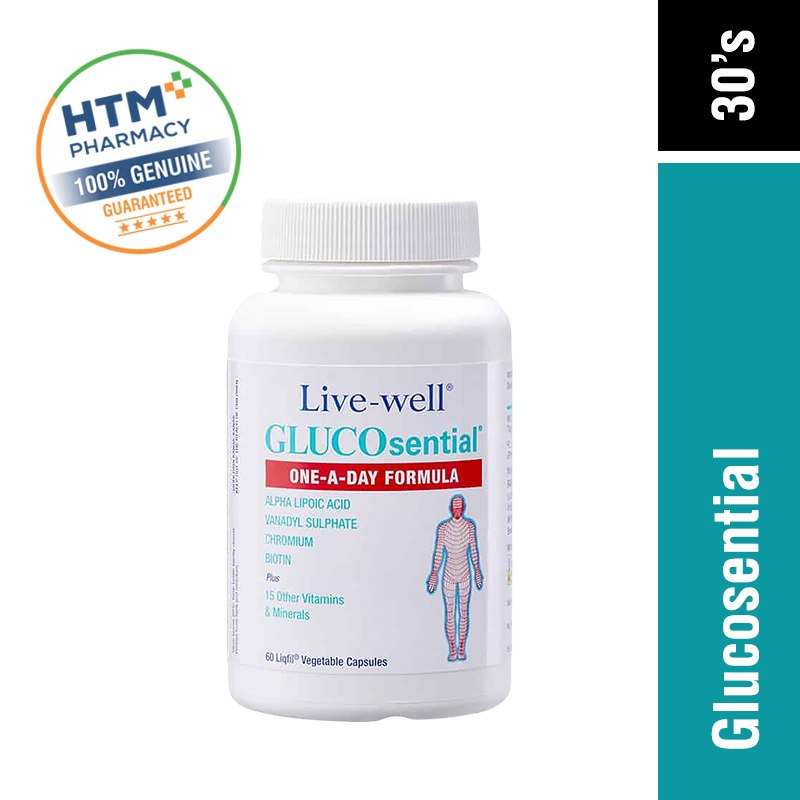 Live-Well Glucosential 30'S
