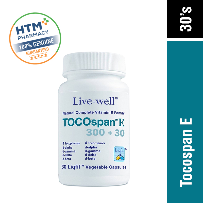 Live-Well Tocospan E 30'S