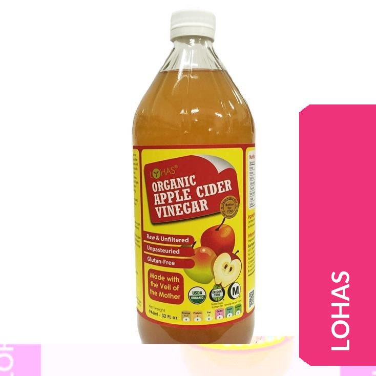 Lohas Organic Apple Cider Vinegar 946ML