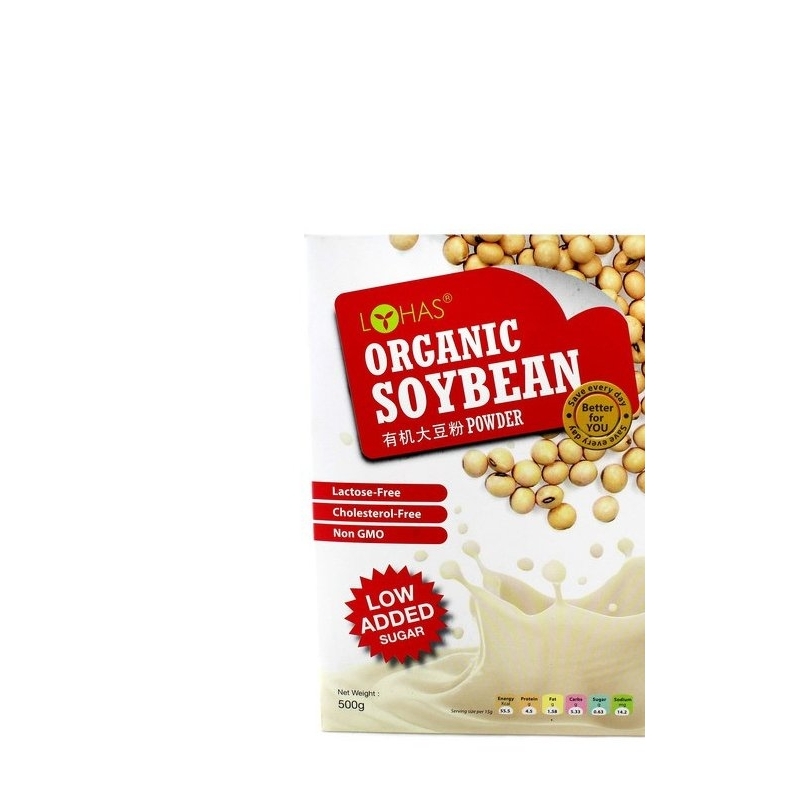 Lohas Organic Soy Bean Powder Low Sugar 500G