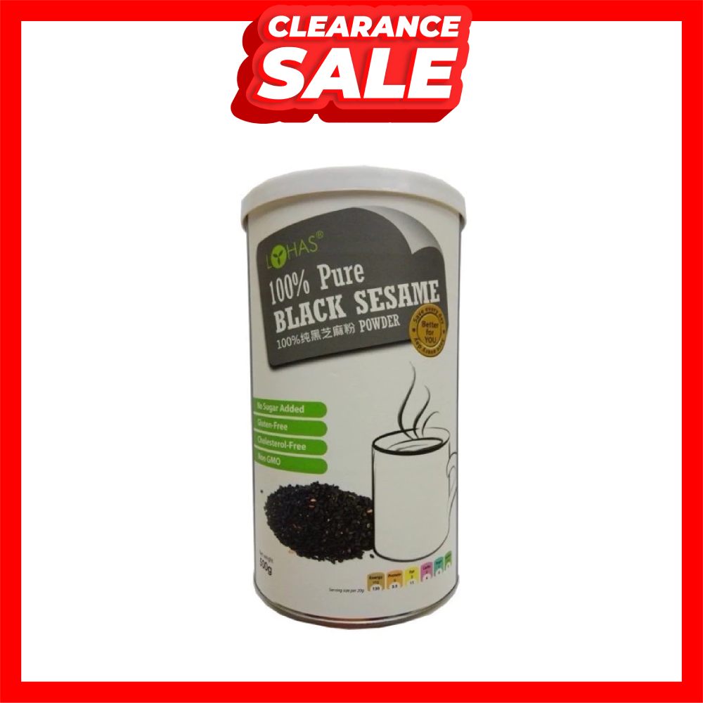 [CLEARANCE] Lohas 100% Pure Black Sesame 500g  (EXP: 3/2026)