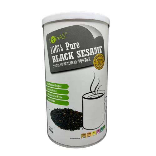 Lohas 100% Pure Black Sesame 500g