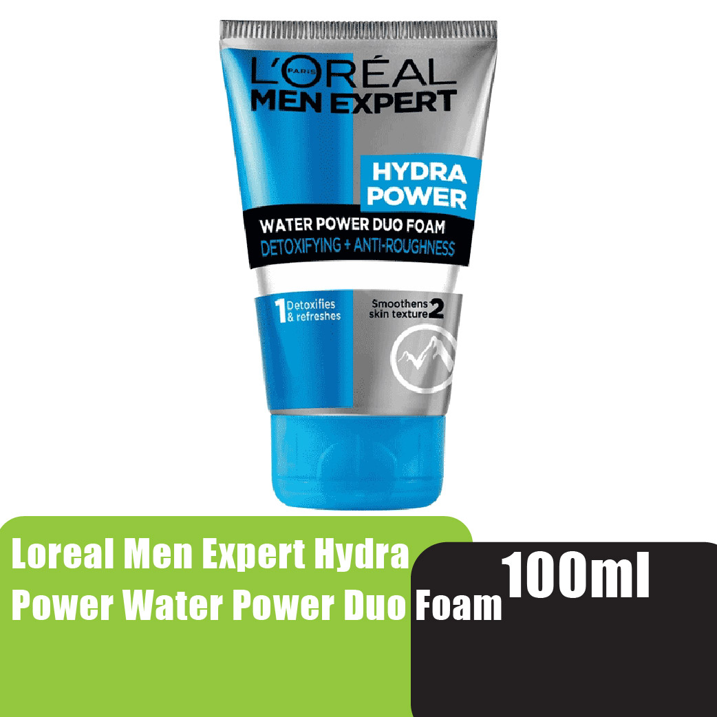 L'oreal Men Expert Hydra Power Water Power Duo Foam 100ML