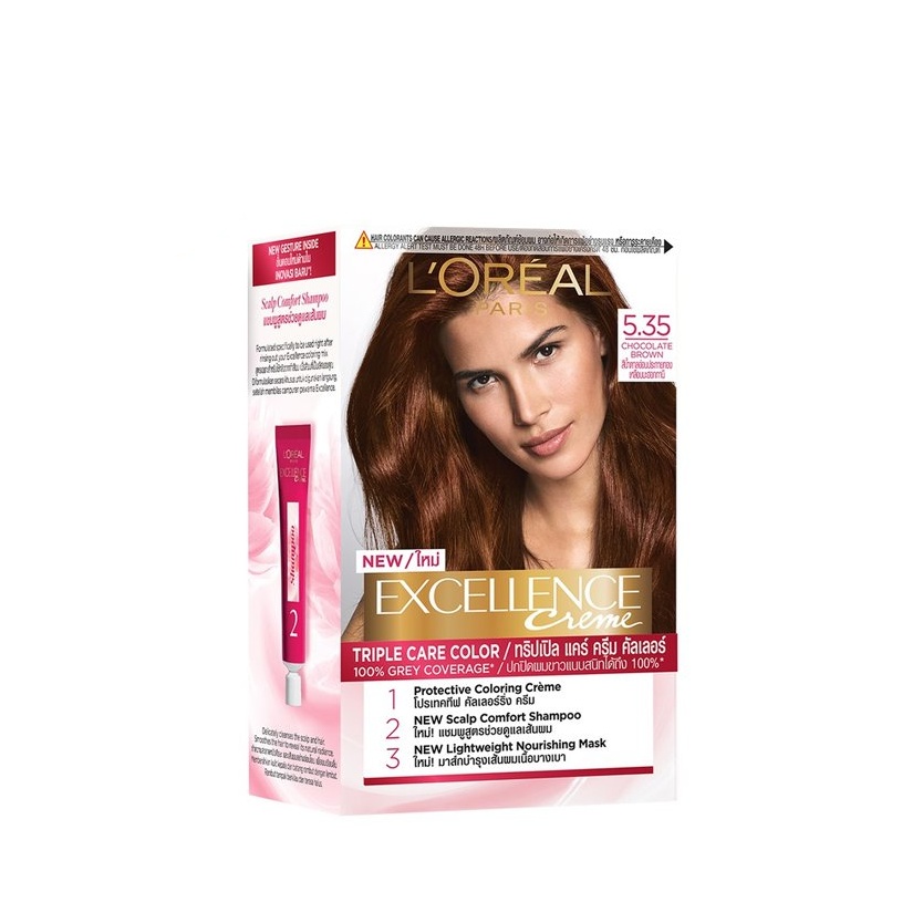 Loreal Paris Excellence Creme 5.35 - Chocolate Brown