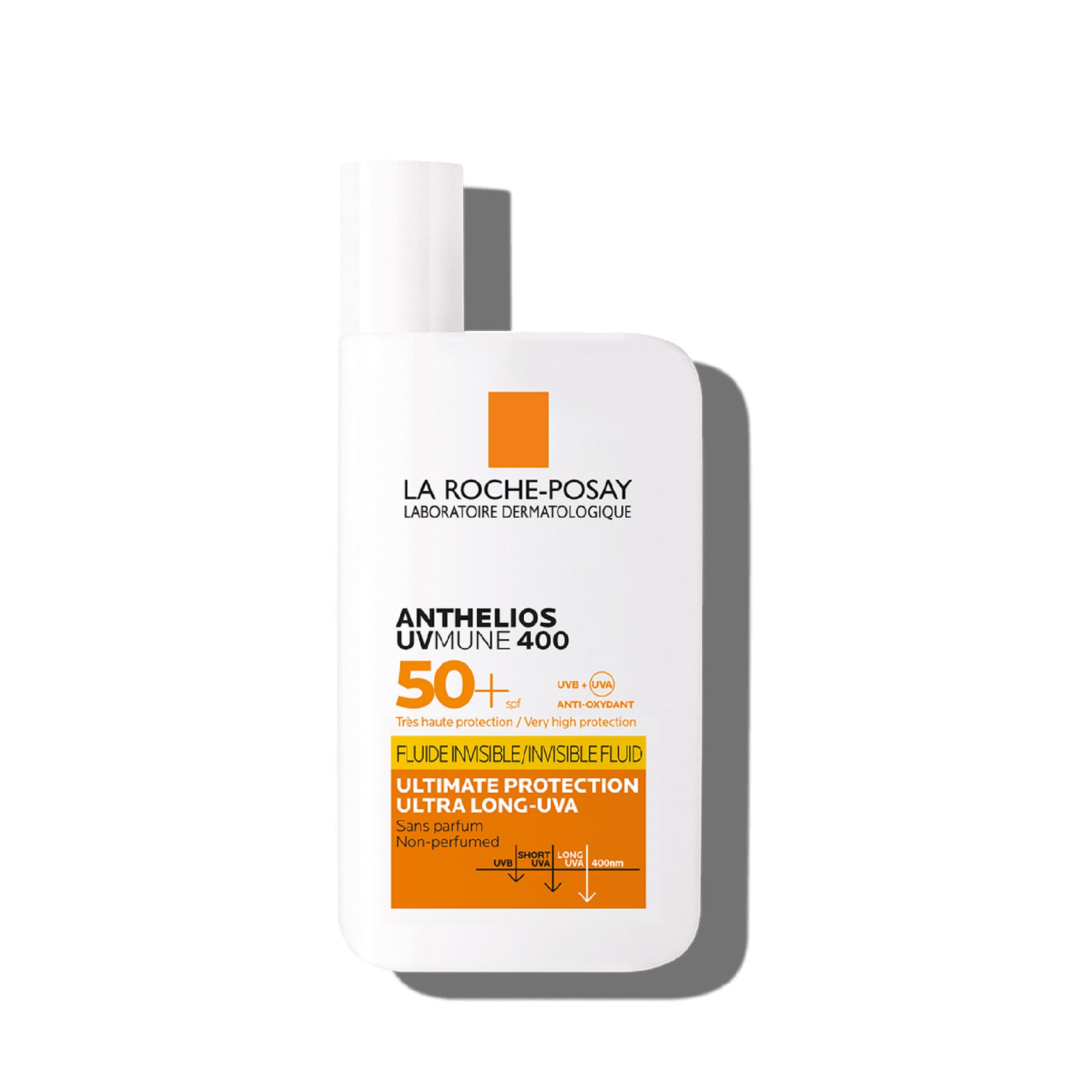 LA ROCHE POSAY Anthelios Invisible Fluid SPF 50+ Sunscreen 50ml - Sensitive / Sun-Allergic Skin Sunscreen SPF 50 防曬霜
