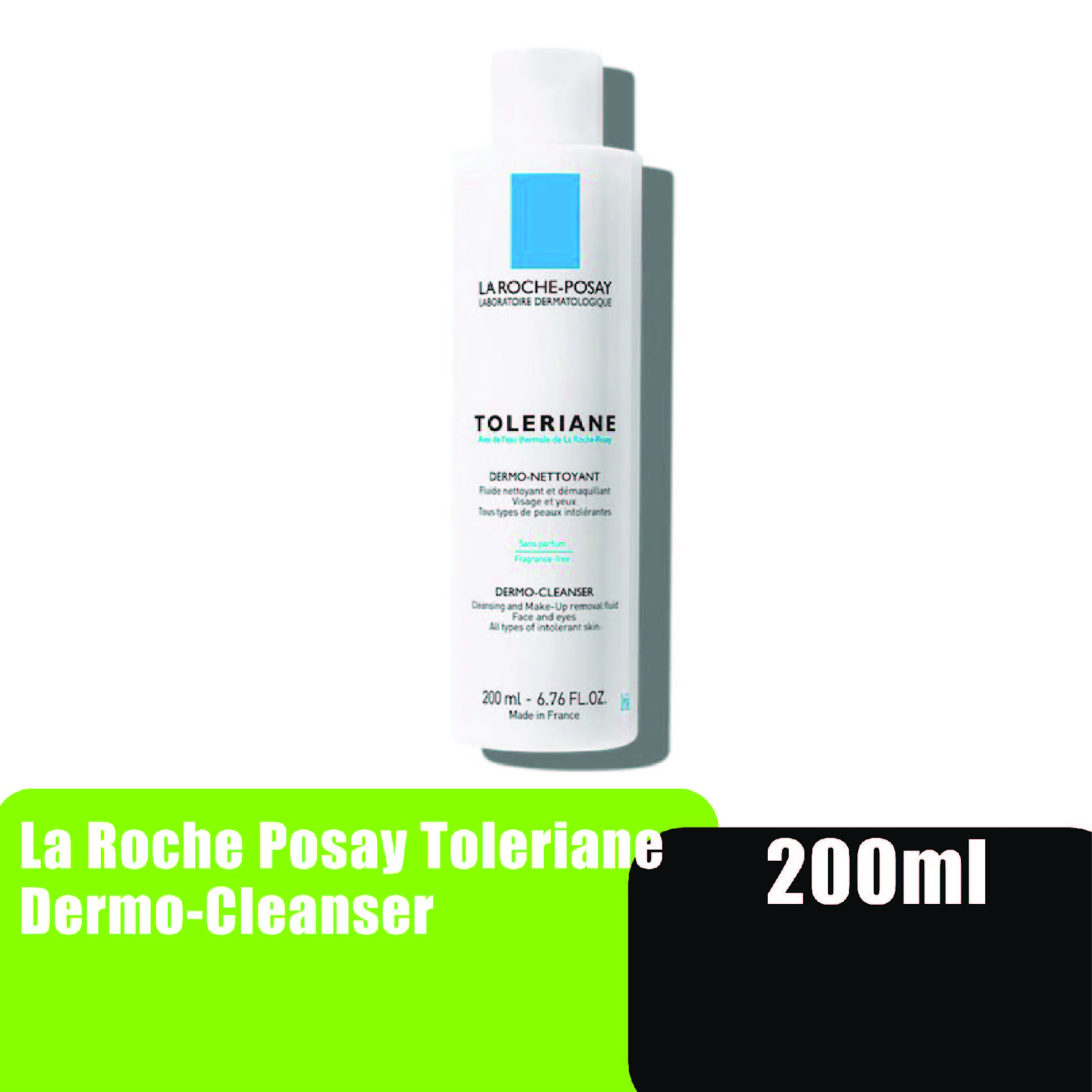 LA ROCHE POSAY Toleriane Dermo-Cleanser 200ml - For Allergic Prone Skin / Ultra Sensitive Skin 敏感肌 護膚品