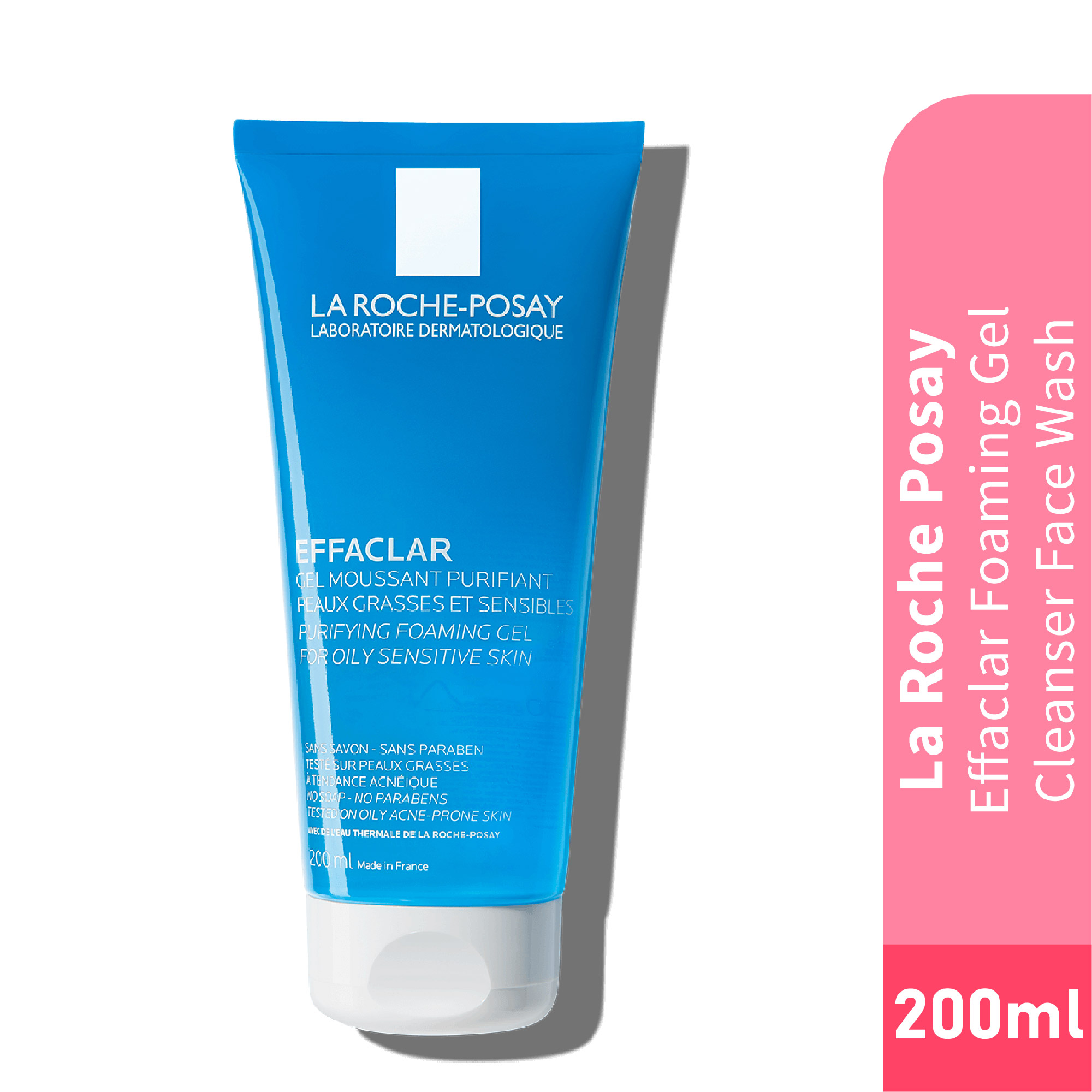 LA ROCHE POSAY Efflaclar Foaming Gel Cleanser Face Wash Pencuci Muka 200ML - Anti Acne / Jerawat 祛痘