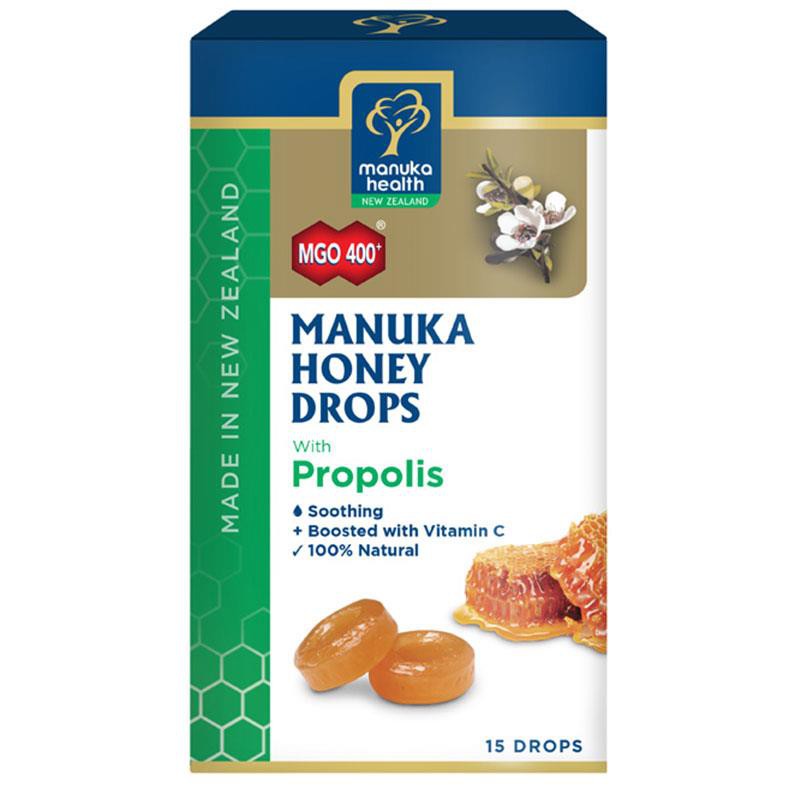 Manuka Health Drops - Mgo 400+ With Propolis 15's