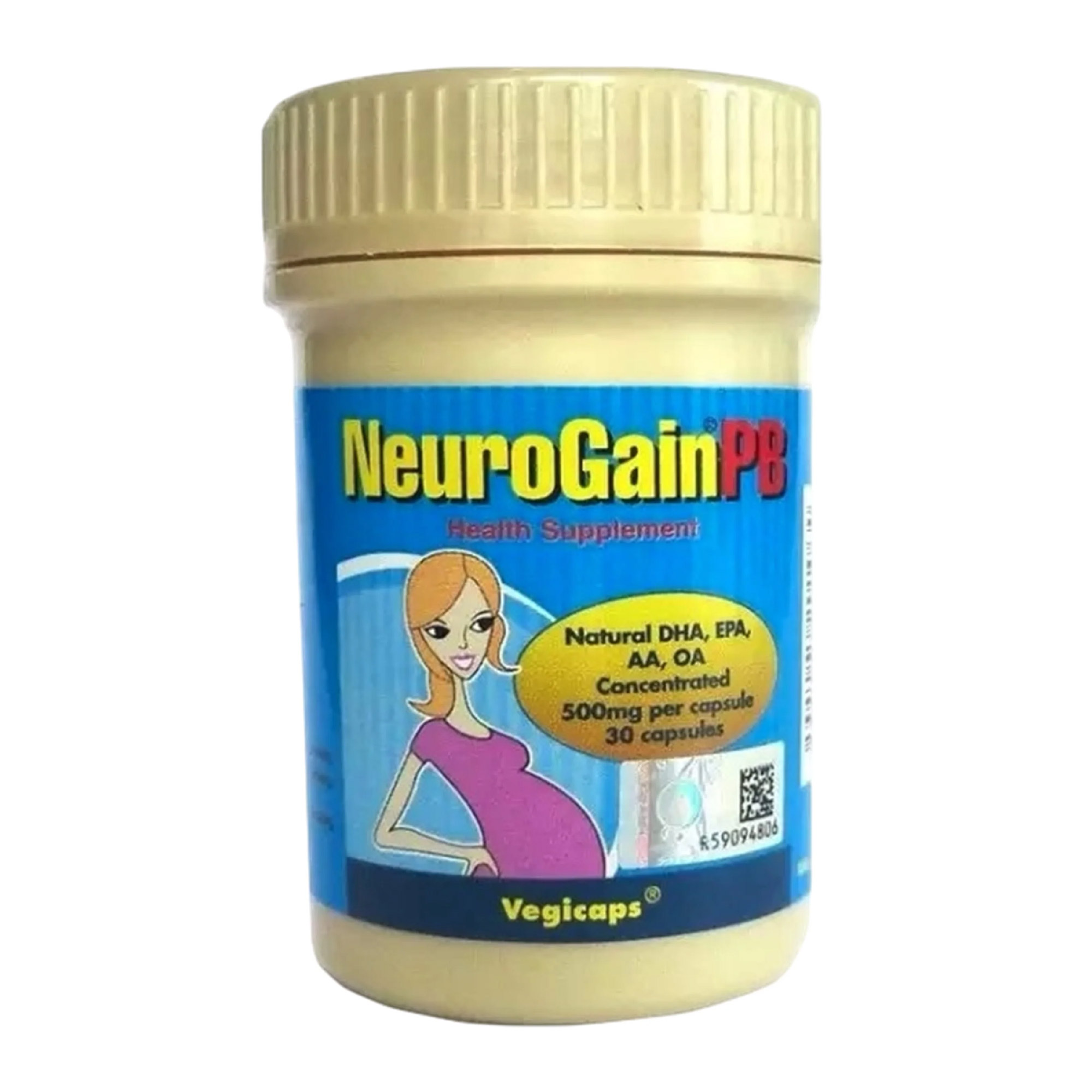 NEUROGAIN 90 DHA VEGI 60'S