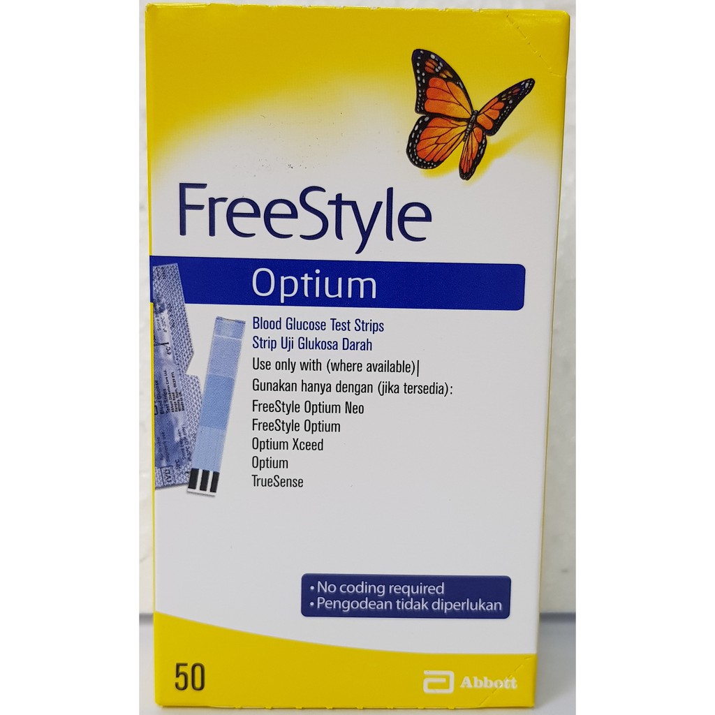 FREESTYLE OPTIUM NEO GLUCOSE TEST STRIP 50's