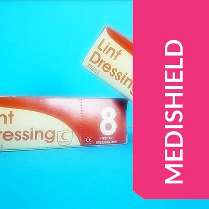 MEDISHIELD FINGER LINT DRESSING NO.8