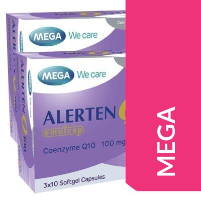 Mega Alerten Q 100MG 30'S x 2