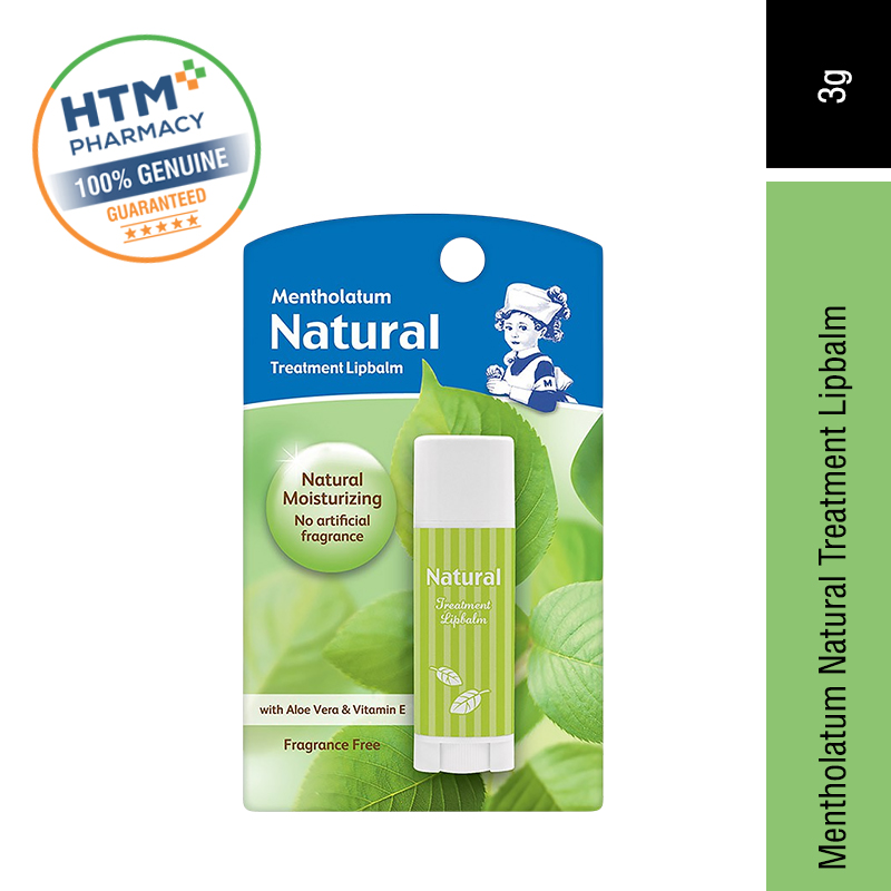 Mentholatum Natural Treatment Lipbalm 3G