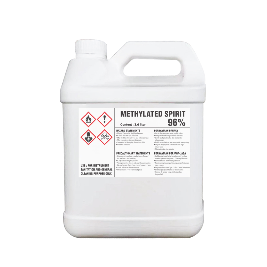 METHYLATED SPIRIT 3.6L