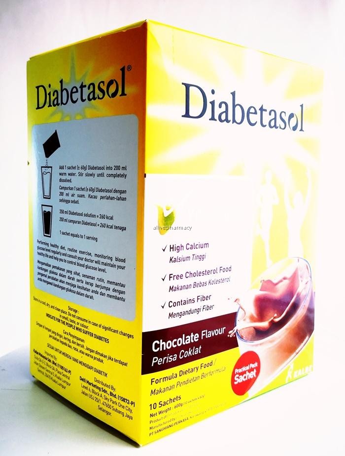 DIABETASOL 600G - CHOCOLATE