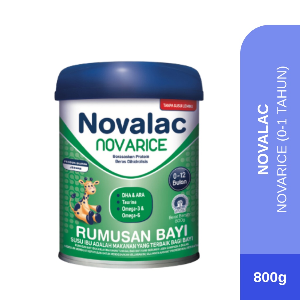 NOVALAC NOVARICE 800G 0-1 TAHUN