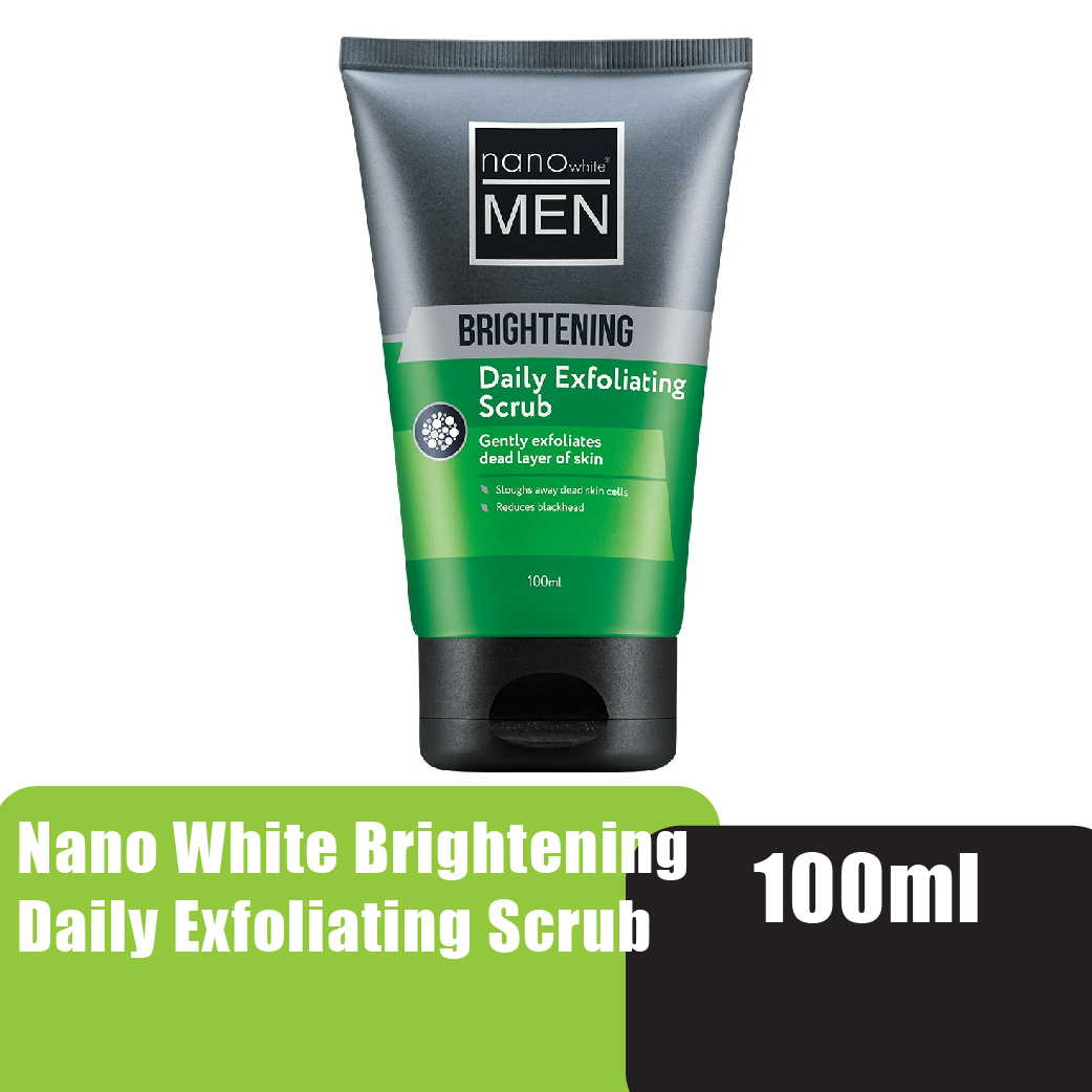 Nanowhite Brightening Daily Exfoliating Scrub 100ml Scrub muka face scrub 磨砂膏
