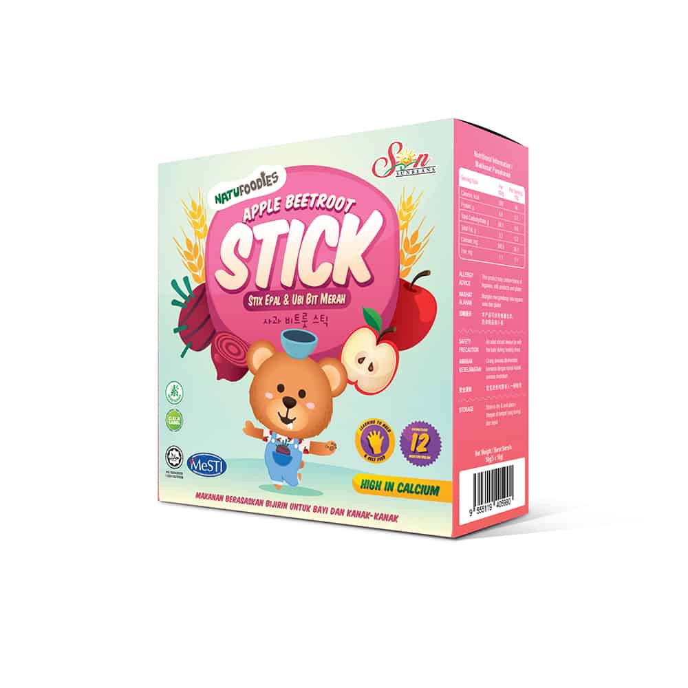 Natufoodies Apple Beetroot Stick 50g