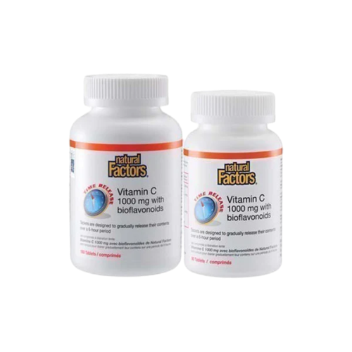 Natural Factors Vitamin C Time Release 1000MG 180'S + 90'S