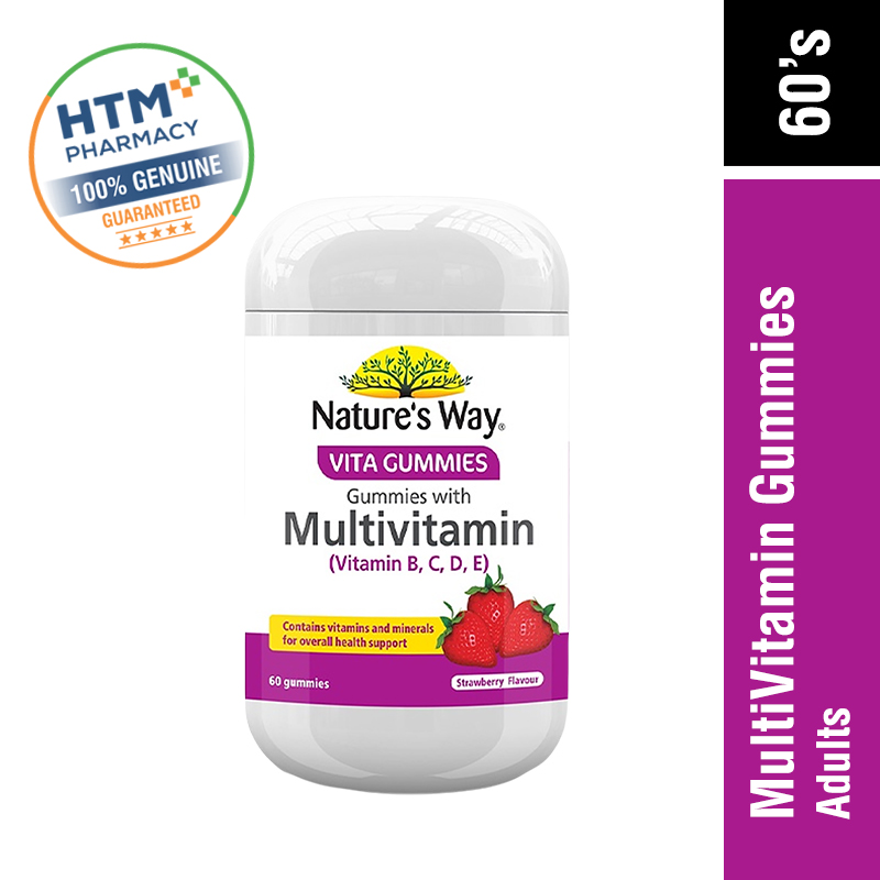 Nature's Way Adults Gummies With Multivitamin 60's