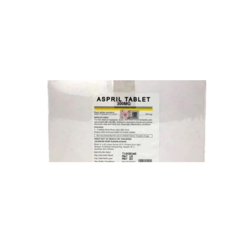 ASPRIL 300MG 500's