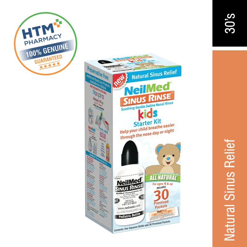 Neilmed Pediatriue Starter Kit 120ML 30'S(KIDS)