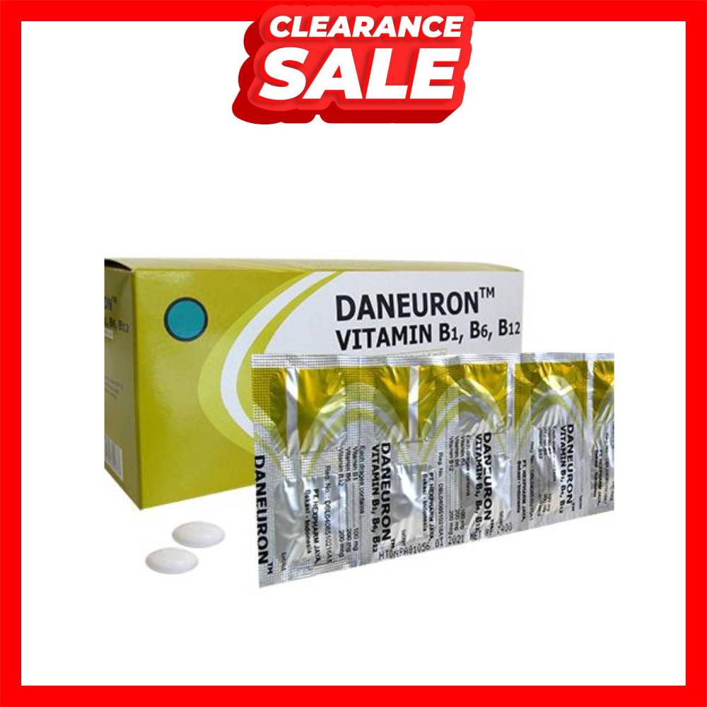 [CLEARANCE] DANEURON FOR NERVE SUPPLEMENT WITH VITAMIN B10'S (EXP: 10/25)