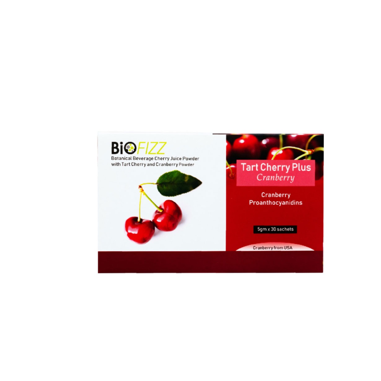 BIOFIZZ Cranberry Plus Tart Cherry 5g X 30'S