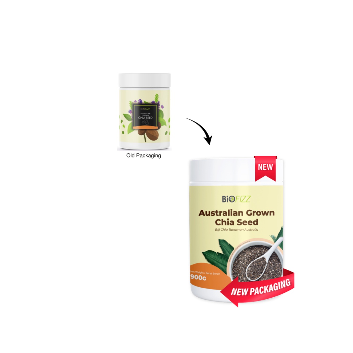 BIOFIZZ Chia Seed 900g