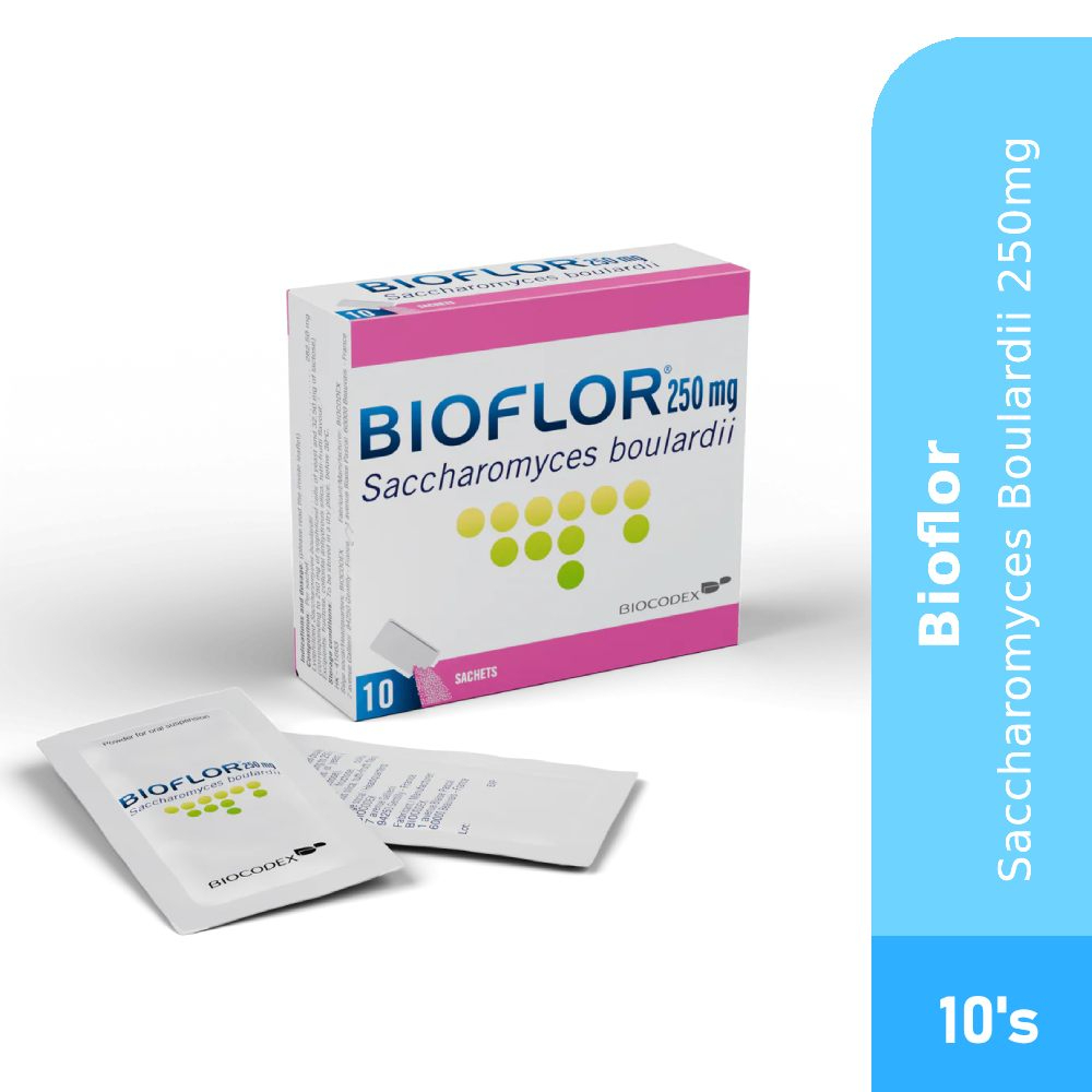 BIOFLOR 250mg Sachet 10'S - Probiotic for Gut health,生物益生菌, 肠道健康