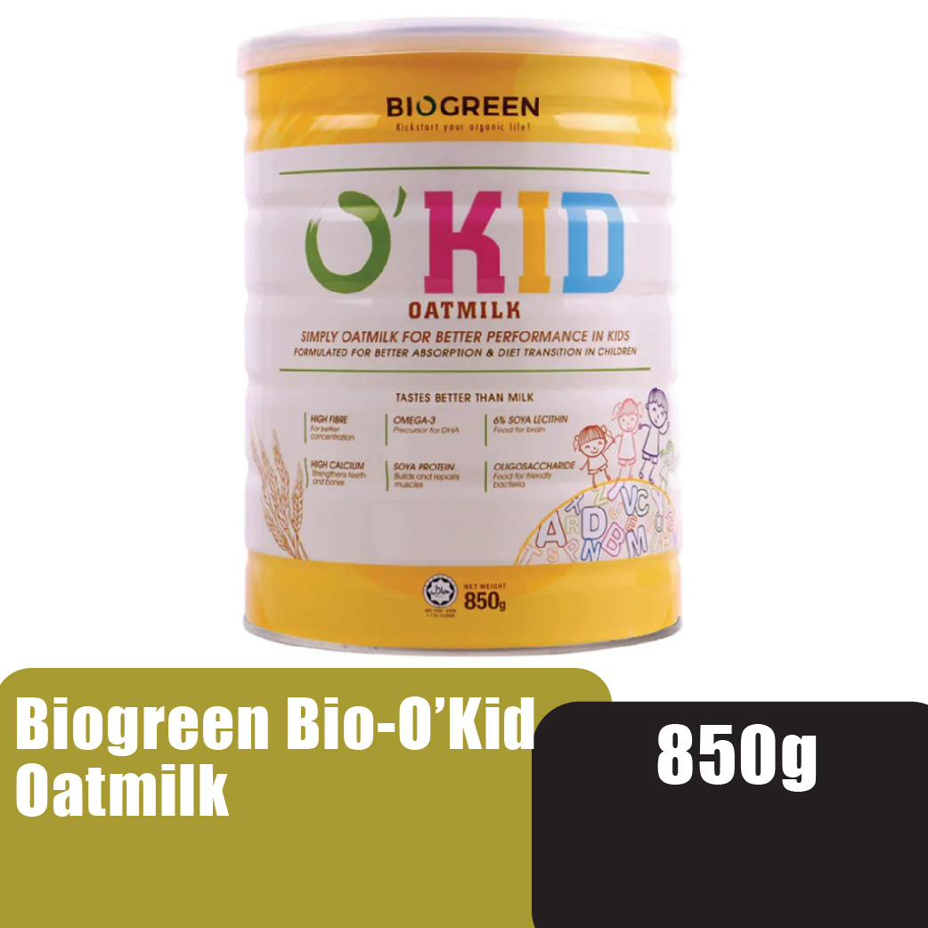 BIOGREEN O'Kid Oatmilk 850g